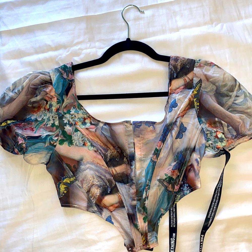 Renaissance corset top